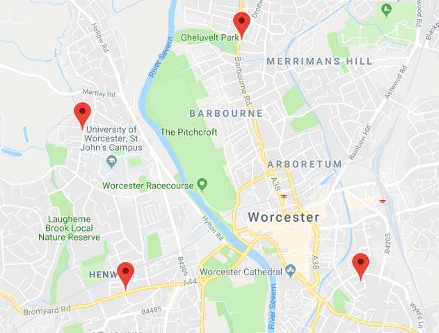 Click for an interactive map of all our properties